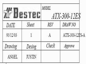 Bestec ATX300-12ESA UC3842 SMPS STRA6351