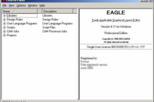 Cadsoft Eagle ders notları