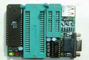 Zif soketli 8051 programlayıcı devresi (rs232 usb besleme)