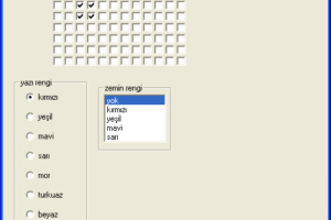 Havada yazı yazma visual basic rgb led ccs c