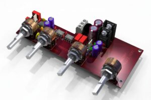 TL072 Preamplifikatör Ton Kontrol Devresi