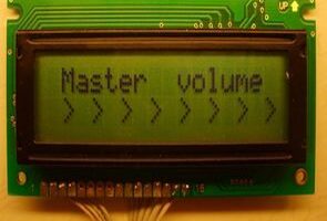 5.1 Ses kontrol devresi tda7448 pic16f873 f876 lcd rc5 kumanda