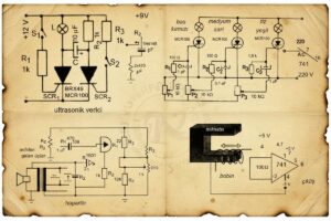 Basit Elektronik Devreler Şemalar