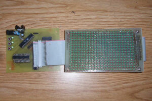 ATMega168 animasyon panosu 16X24 smd led matrix