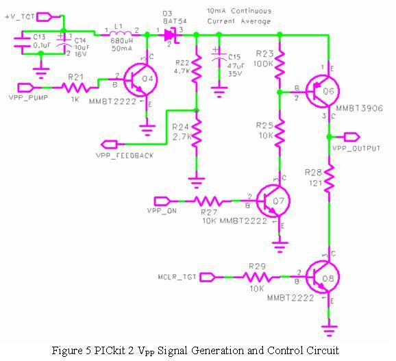 pickit-2-icsp-vpp-boost-voltage-generation-and-control-mechanism