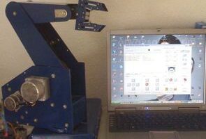 Bilgisayar kontrollü robot kol PIC16F877 Visual Basic CCS C