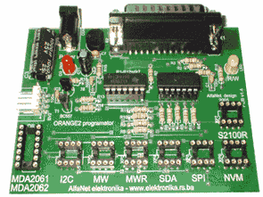 I2C MW MWR SDA SPI NVM Eeprom programlayıcı devresi