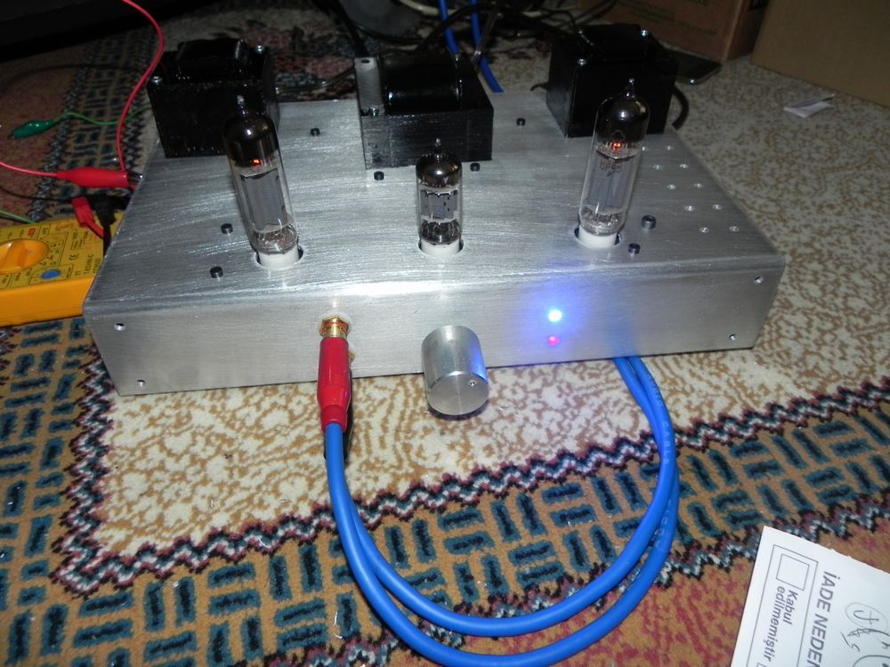 6W Tube Amplifier Project Single Ended EL84 6P43P ECC83 ...