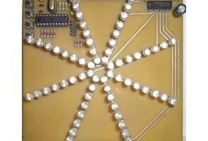 AT90S2313 led pervane 12 efekt (TINY2313)
