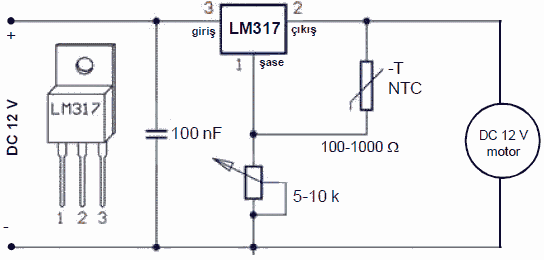 lm317-ntc-li-sicakliga-gore-motor-hizini-degistiren-devre