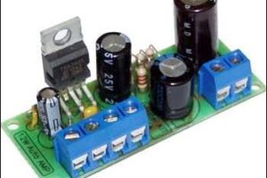 TDA2003 mono 12w amfi devresi 8v-18v besleme