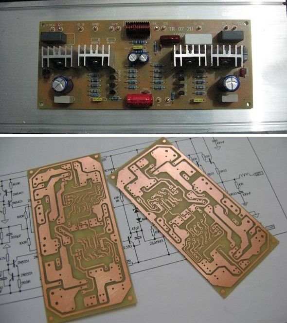 Amplifier Circuit Diagram Pcb Layout - PCB Circuits
