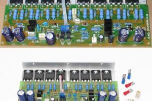 RMS 400W Hifi Mosfet Amplifikatör FET400 PCB