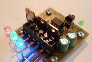 PWM Yöntemi ile  RGB Led Sürülmesi PIC12F629 Mosfet