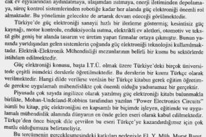 Power Electronics  Kitabının Türkçe Çevirisi