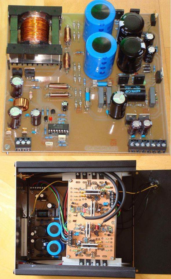 12V DC to DC 350V Symmetrical Power Supply Circuit SG3525  