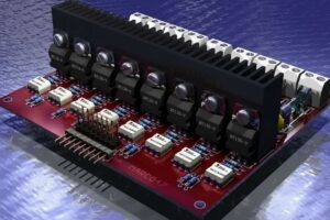 8 Kanal Triyak ve Opto İzolatörlü Sürücü Devresi