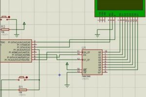 MSP430 ASM 74HC595 ile 2X16 LCD Ekran Kullanımı