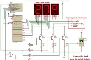 PIC12F675 ve LM35 Sensörlü Termometre Devresi