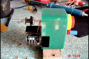 Kollu Kalemtraş İle Trafo Sarma Mikinası DIY Coil Winder