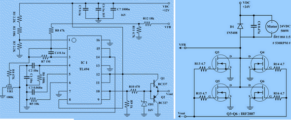 24v-500w-dc-motor-driver-circuit-tl494-pwm
