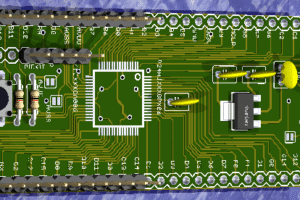 Microchip PIC24 Serisi Mikrodenetleyiciler İçin Deney Kartı Breakout board