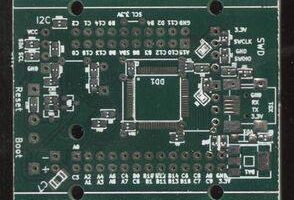 STM32F103RBT6 QFP64 İçin Deney Kartı
