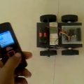 ATmega16 MT8870 Cep Telefonu Kontrollü Mobil Robot