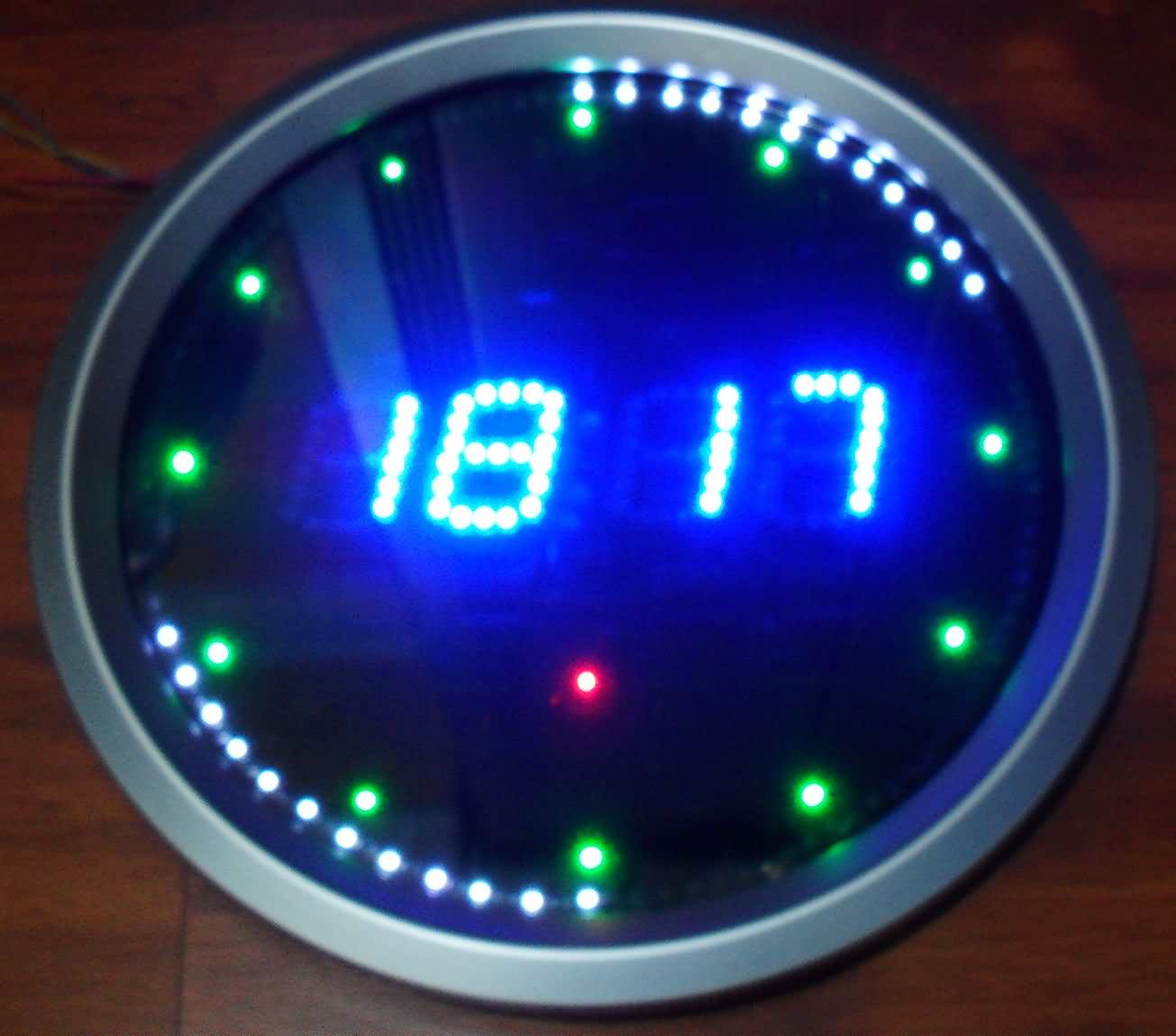 PIC16F648 Led Animated Clock Circuit Picbasic – Electronics Projects  Circuits