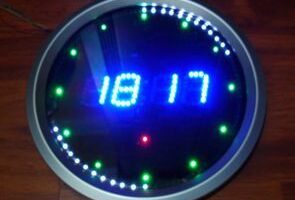 Led Animasyonlu Display Görtergeli Saat PIC16F648A Picbasic