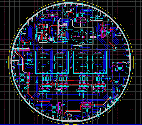 PIC16F648 Led Animated Clock Circuit Picbasic ...