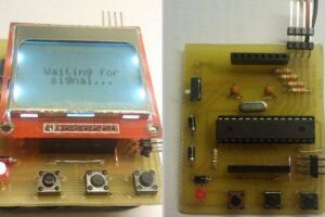 ATmega8 Nokia5110 LCD Lojik Analizör