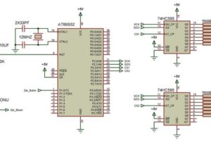 AT89S52 74HC595 Elektronik Zar Uygulaması