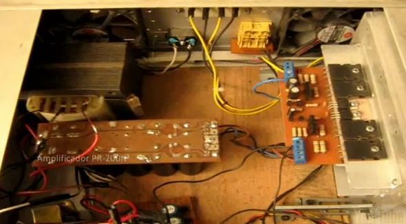 2SC5200 2SA1943A Amplifier Circuit Pioneer 200W  