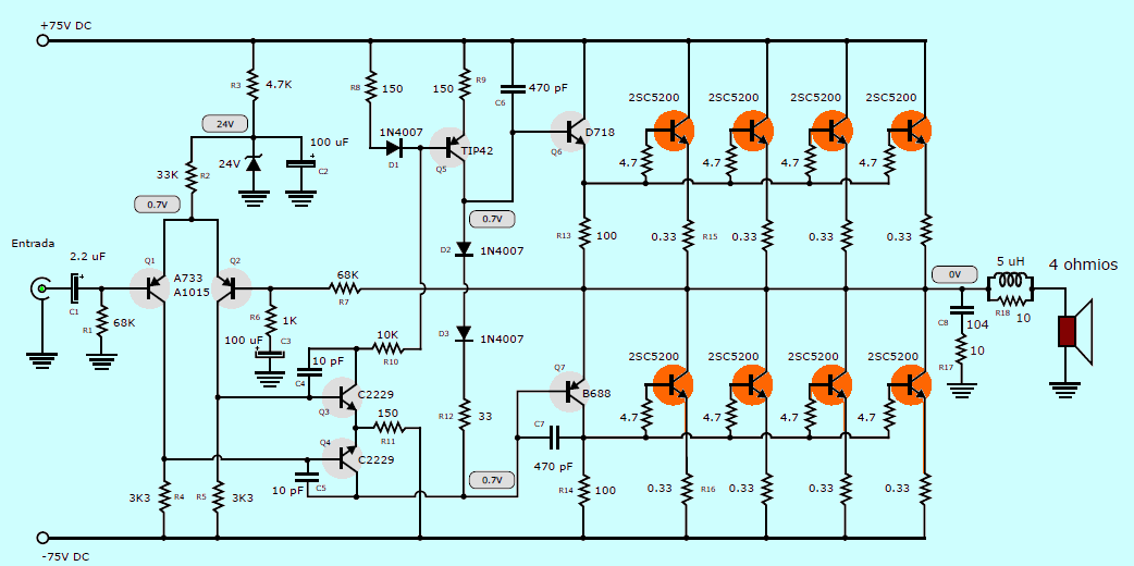 schematic-circuit-400w-amplifier-n-channel-2sc5200