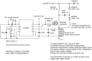 UC3844 Süper Flyback Sürücü