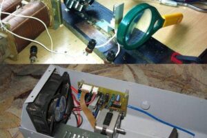 Büyüteç Merceği ve 12V 100W Lamba İle Disko Efekt Sistemi