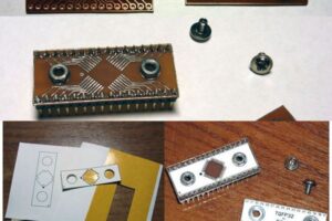 TQFP32 Çevirici DIP32 Adaptör PCB (Lehimle  gerekmez)