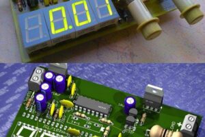 Amper Metreli Elektronik Yük Dummy Load Devresi