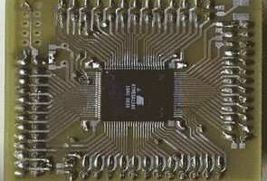 ATMega1280 TQFP100 Adaptör Eagle PCB Şema