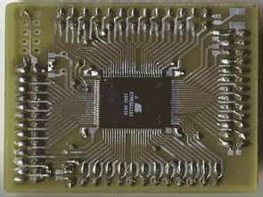 ATMega1280 TQFP100 Adaptör Eagle PCB Şema