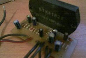 STK4172 STK4182 STK4192 Amplifikatör PCB