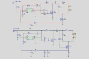 3W Led Sürücü Devreleri UC3842 UC3845