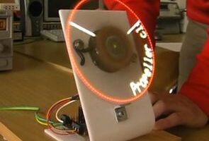 DSPIC30F6015 Havada Saat Propeller Clock Projesi