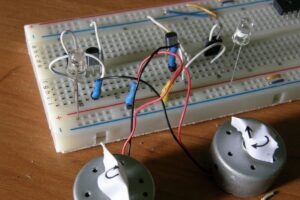 Fototransistör İle Basit Motor Kontrol Devresi