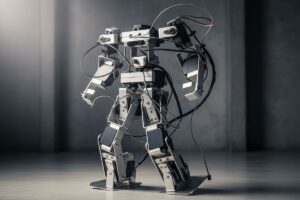 Humanoid İnsansı Robot İçin 26 Servo 5 led Kontrol PIC18F452