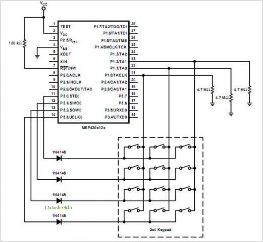 Implementing-An-Ultralow-power-Keypad-Interface-With-Msp430