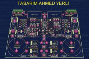 Mosfet Hifi Amplifikatör RAS100 ve RAS300 Yeni PCB Çizimleri