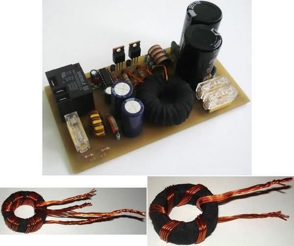Active Subwoofer Amplifier Circuit TDA7294 VU Meter DC to ...