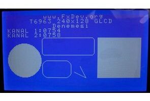 T6963 240×128 GLCD Driver